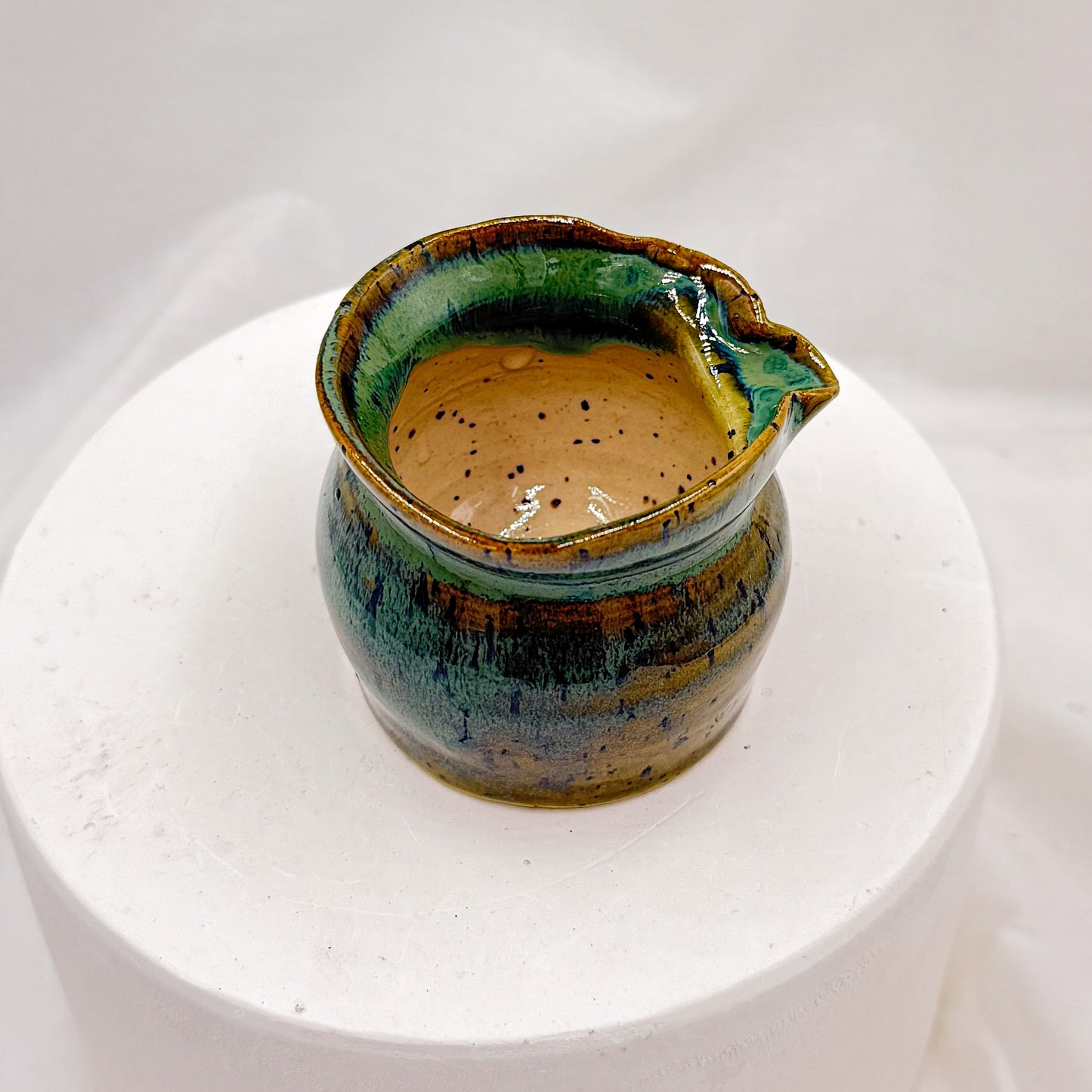 Emerald Drizzle Creamer