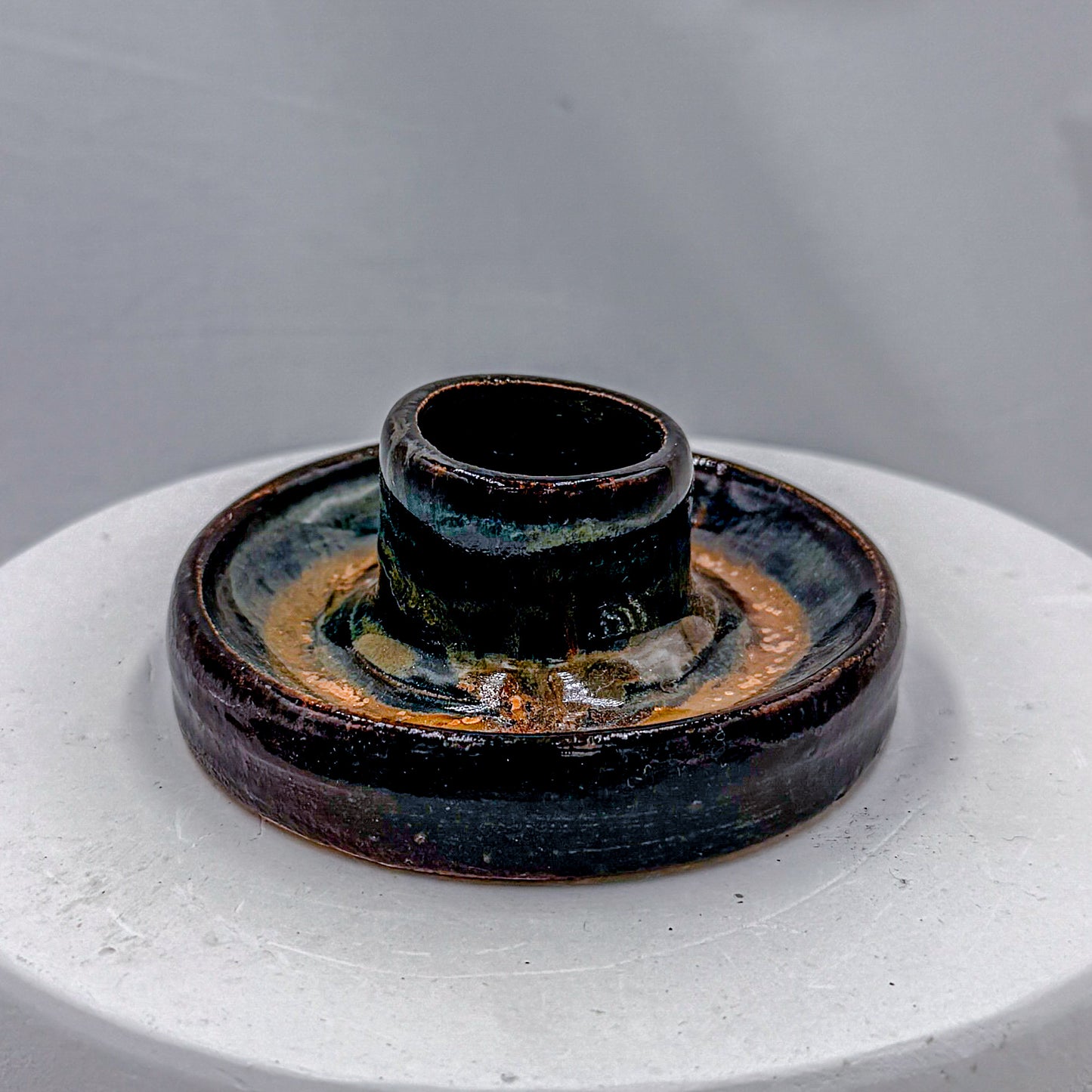 Midnight Ember Candle Holder