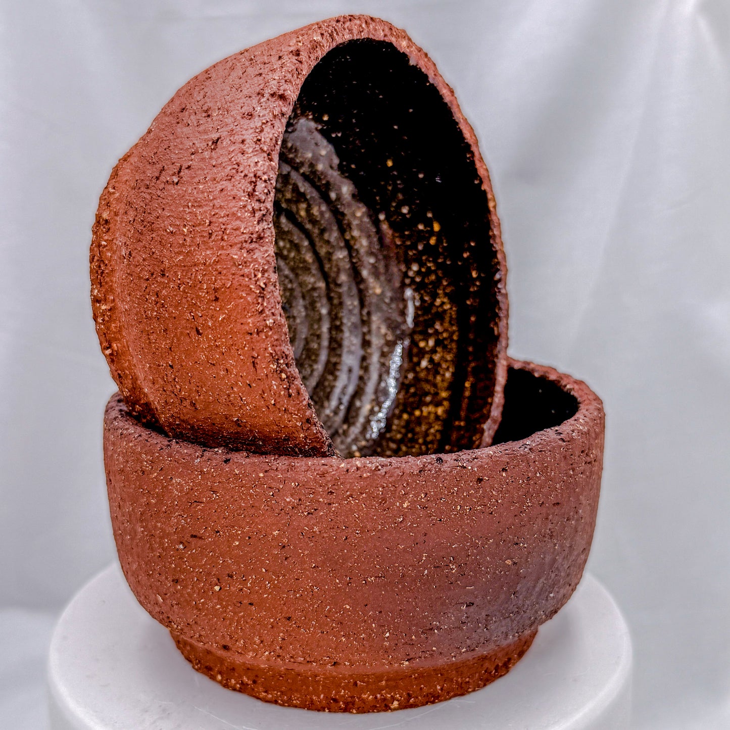"Fired Brick" Matcha Bowl