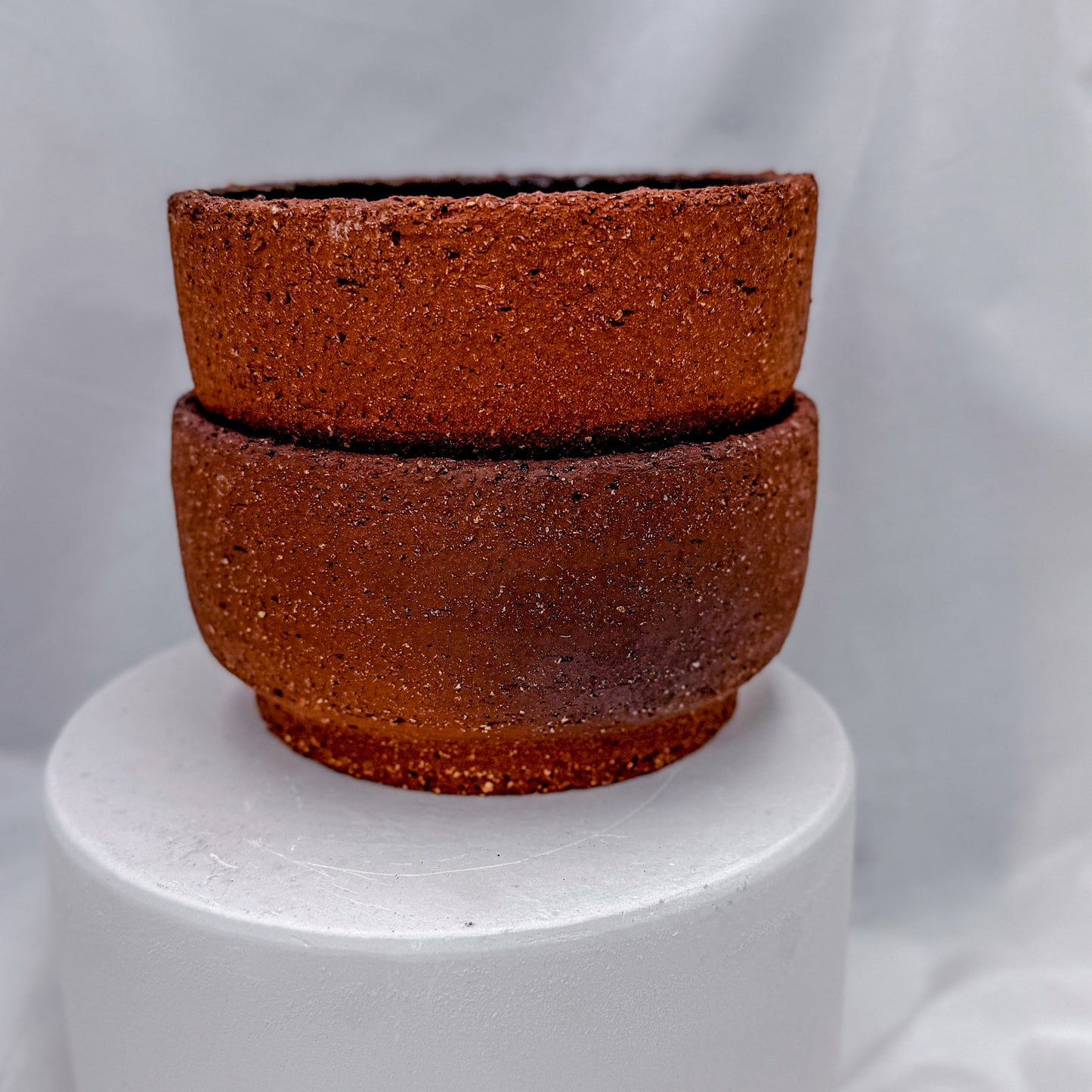 "Fired Brick" Matcha Bowl