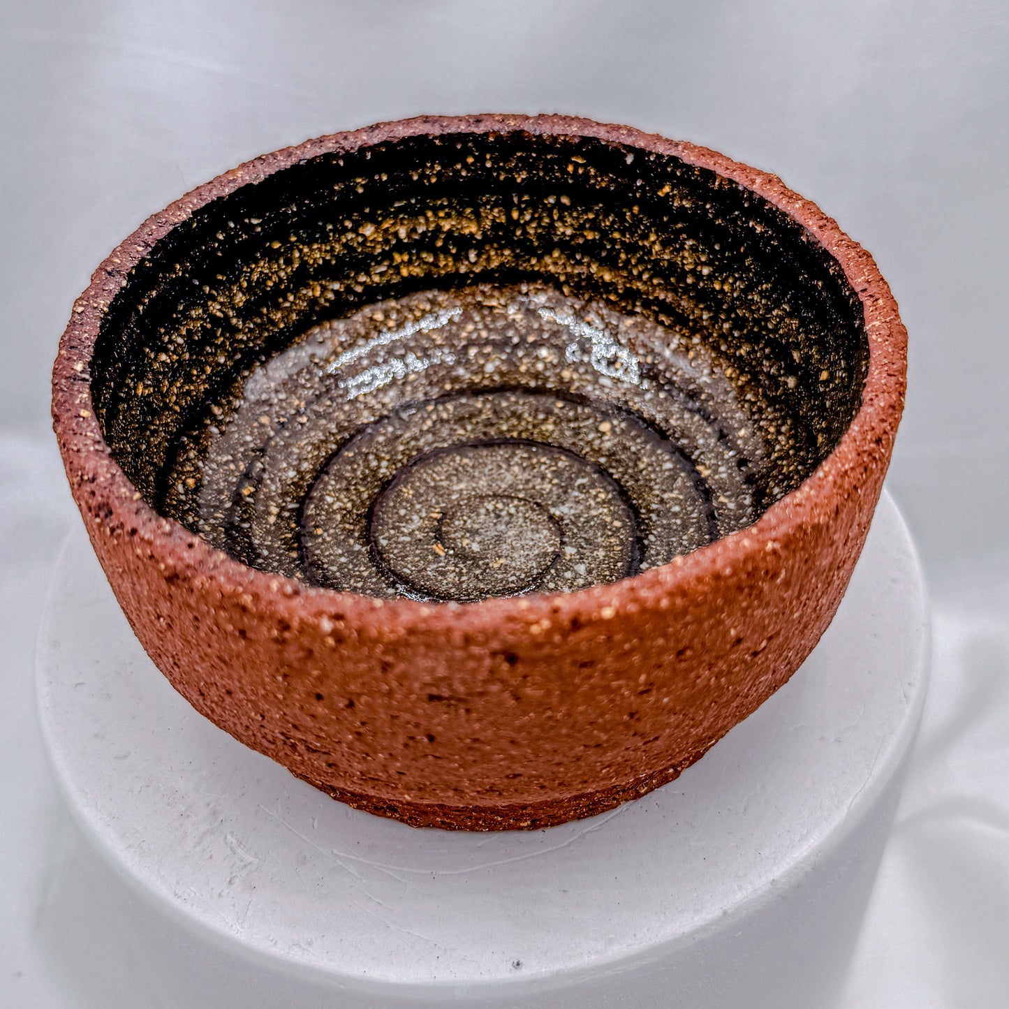 "Fired Brick" Matcha Bowl