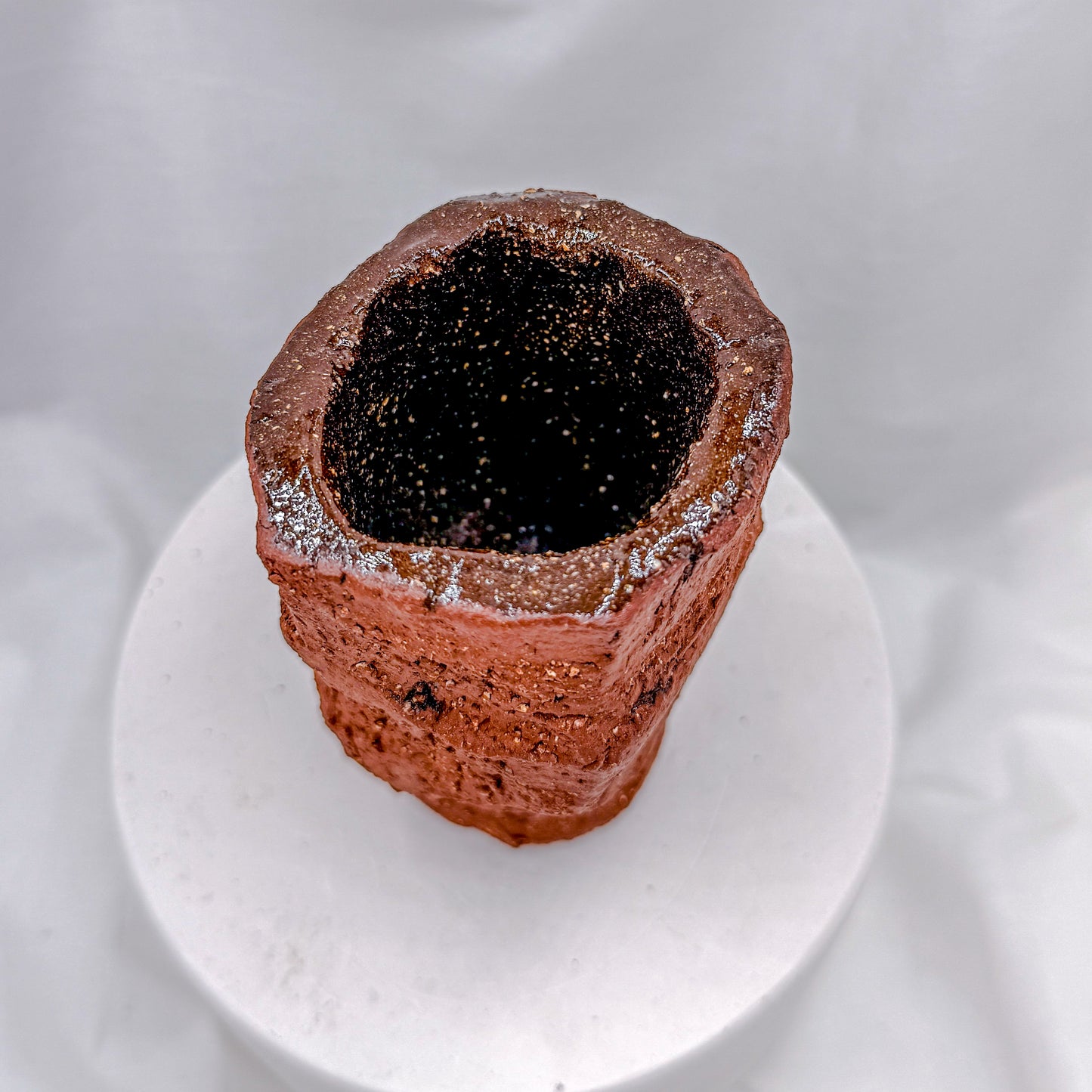"Fired Brick" Tea cup