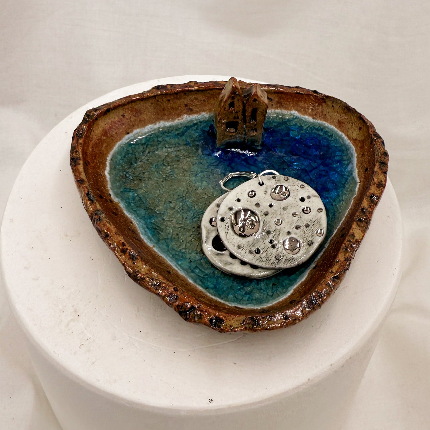 Tiny houses jewellery dish