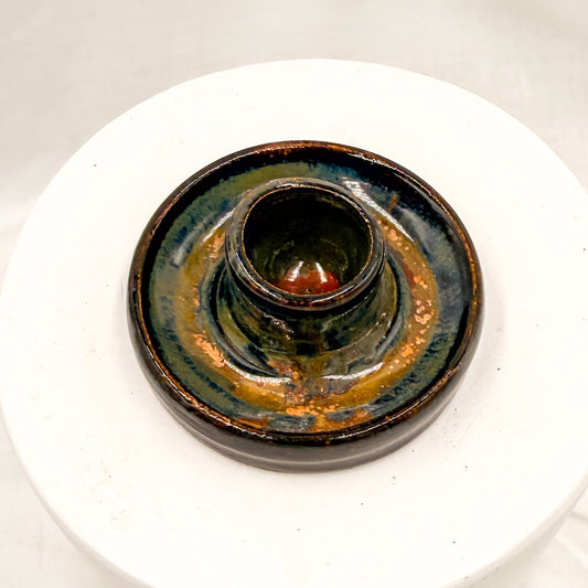 Midnight Ember Candle Holder