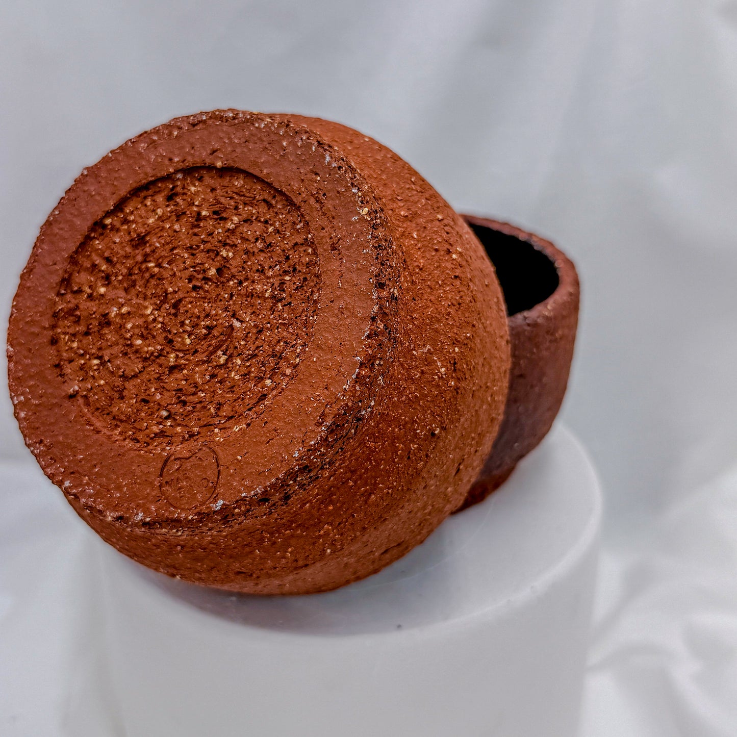 "Fired Brick" Matcha Bowl