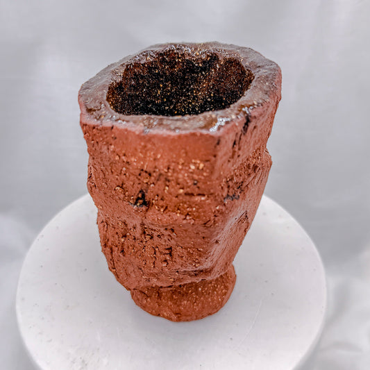 "Fired Brick" Tea cup