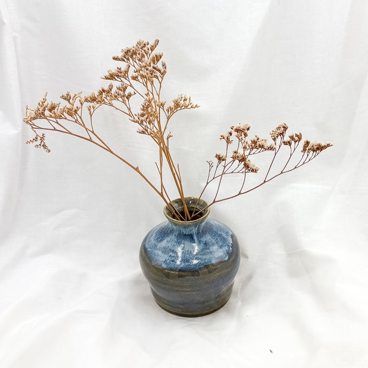 Midnight Tide Mini Vase