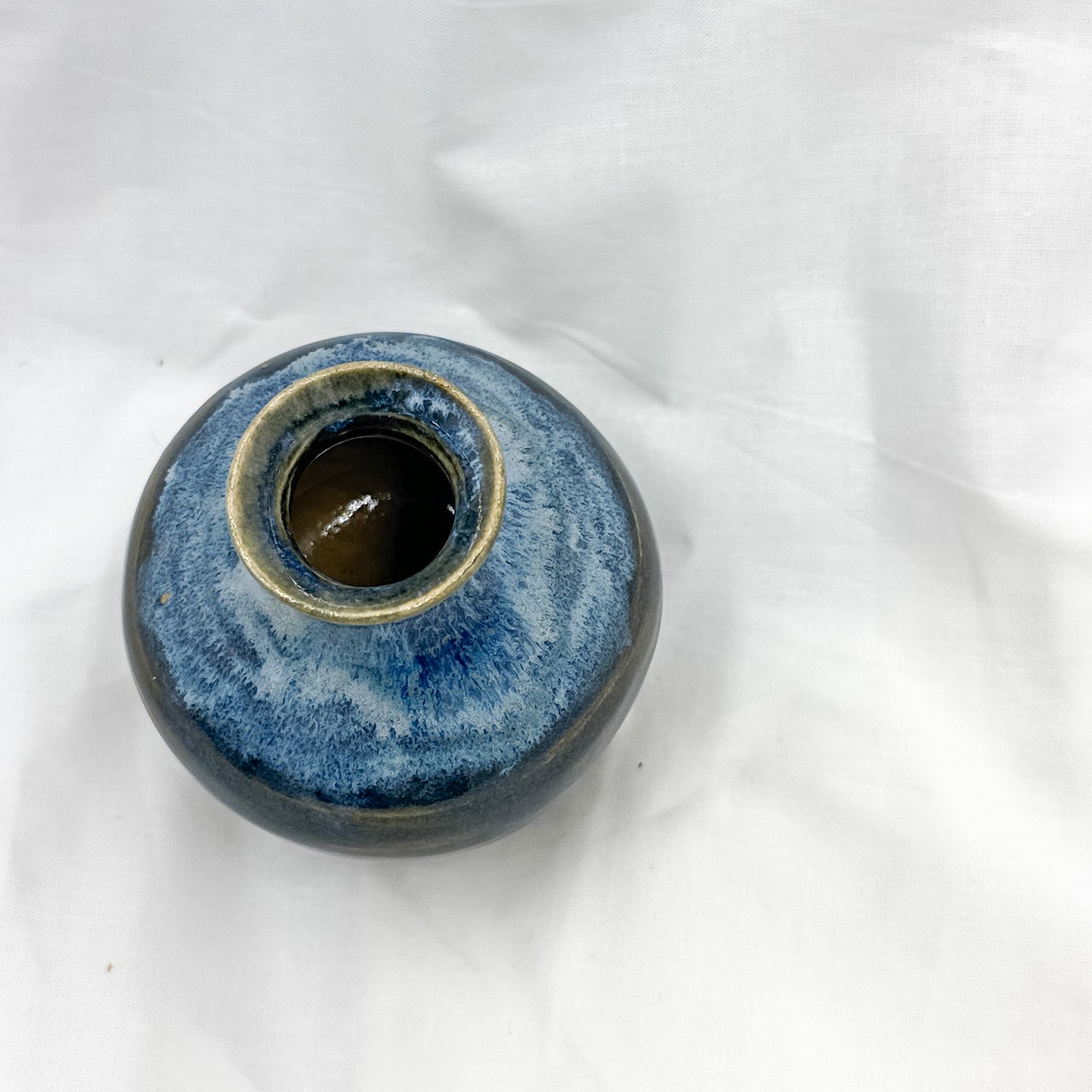 Midnight Tide Mini Vase