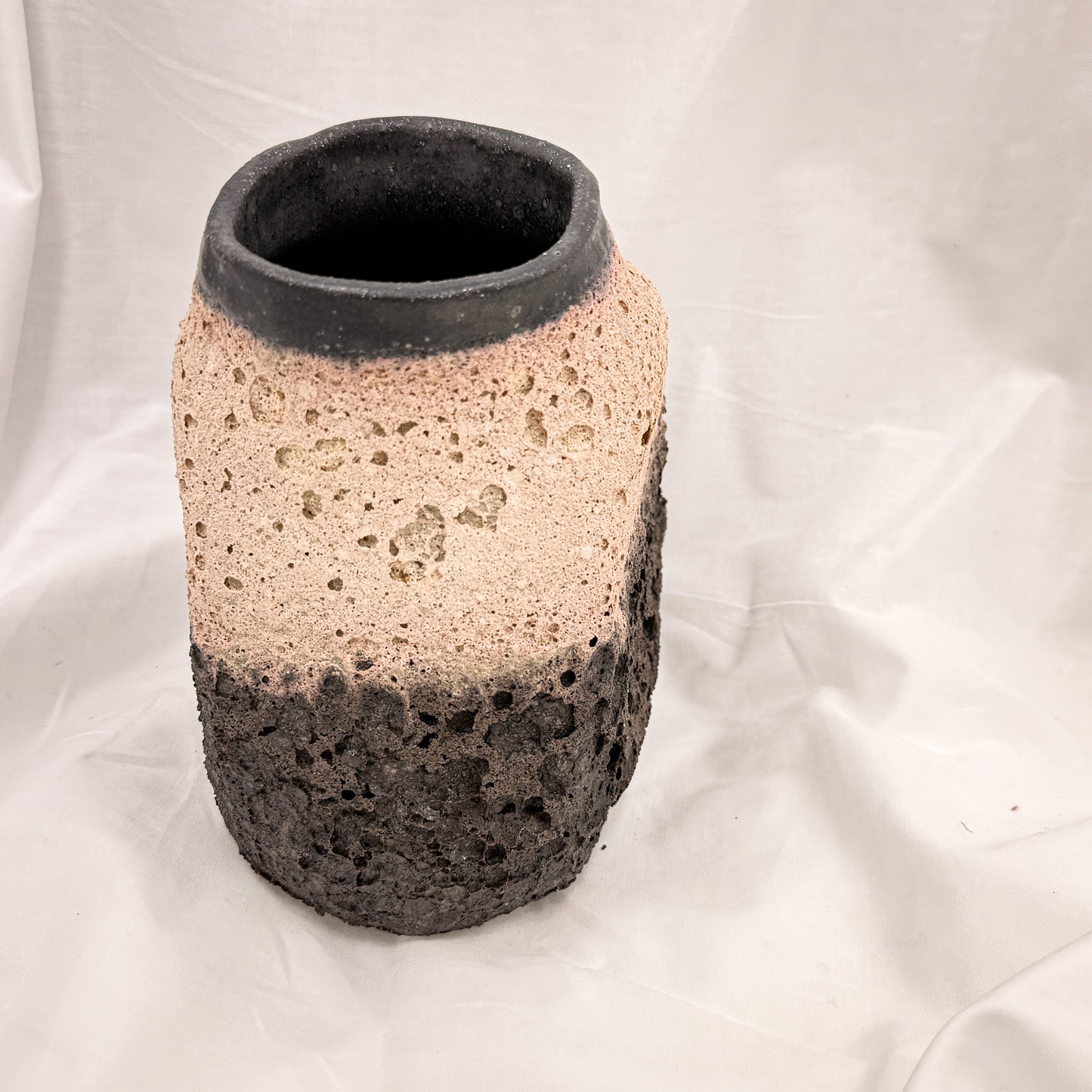 Fuji Ember Vessel Handmade Ceramic Vase (16 cm)