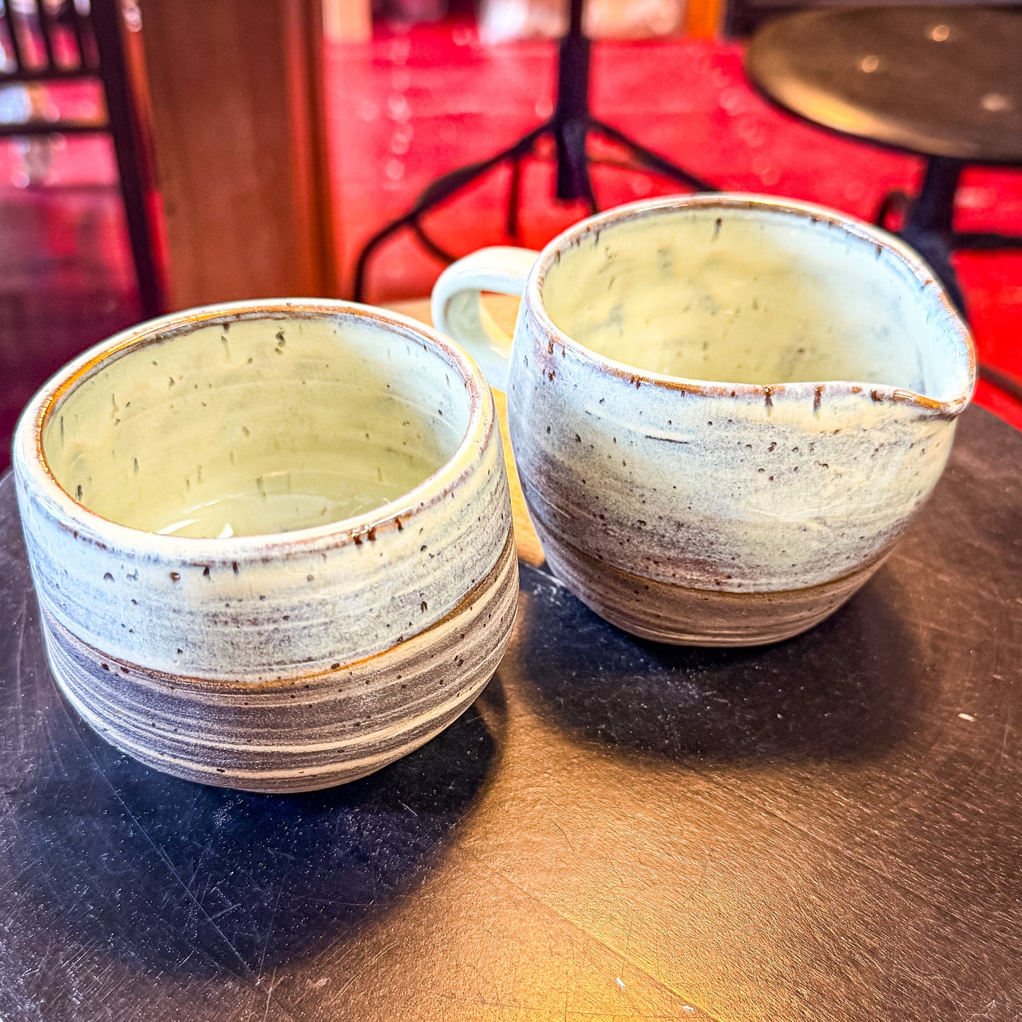 Moss Tide Milk Pitcher