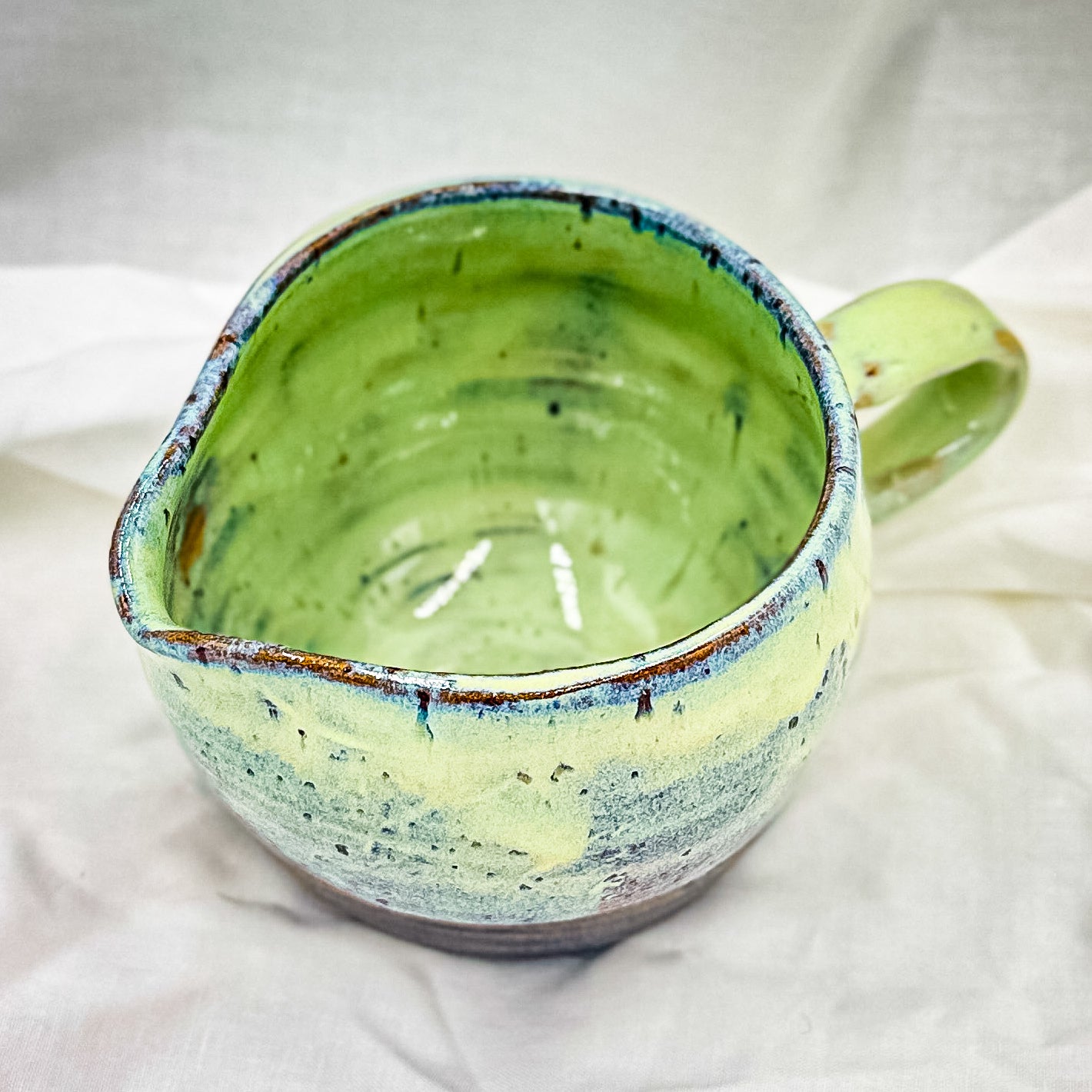 Moss Tide Milk Pitcher