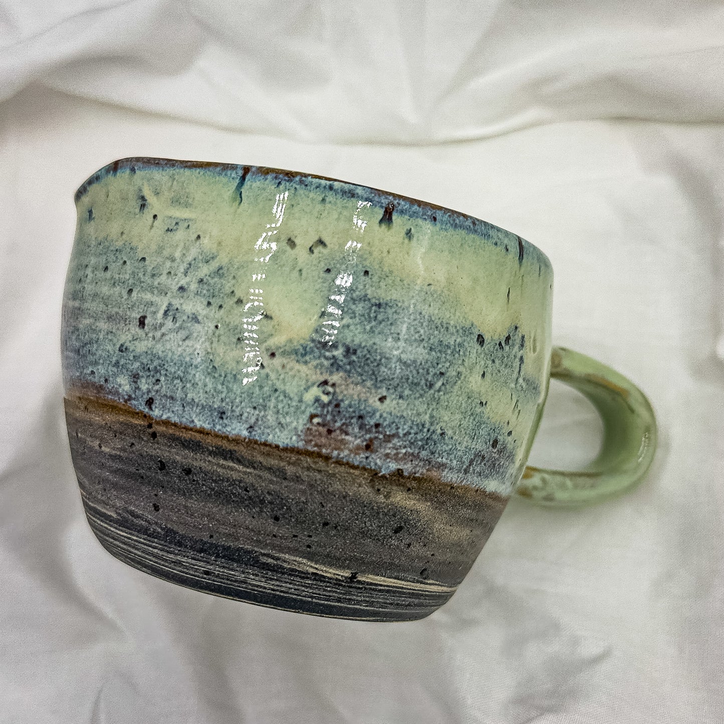Moss Tide Milk Pitcher